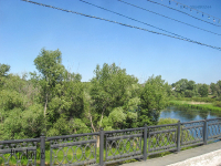 Верхний мост через реку Урал (Большой мост). 2008 год