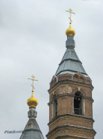 Колокольня церкви Преображения. 2009 год