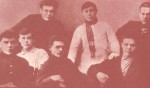 Бюро укома Орска 1925 г. Сидят: Зайцев, Юдохин, Яковлев, стоят: Заикин, Джалиль, Сивожелезов